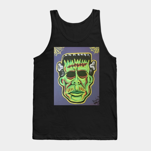 Ben cooper style monster mask collegeville costume 80s creature mask frankenstein Tank Top by Voodoobrew